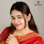 Traditional Maharashtrian Moti Har Parijatak 