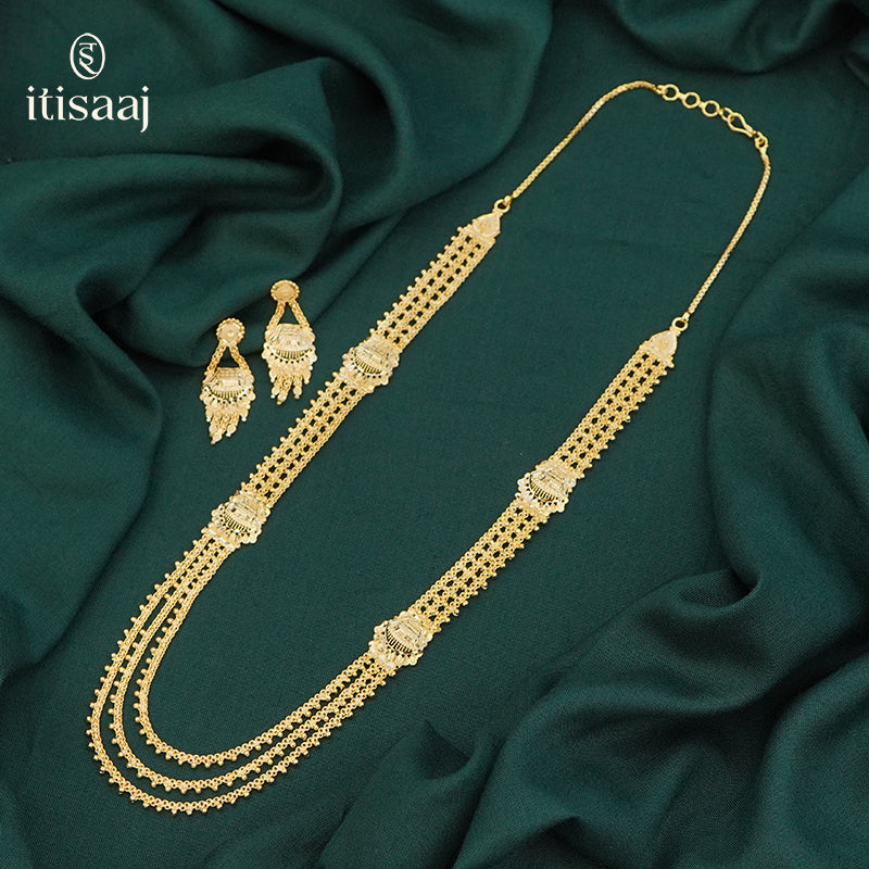 Forming Gold 3 Step Rani Haar - 1233