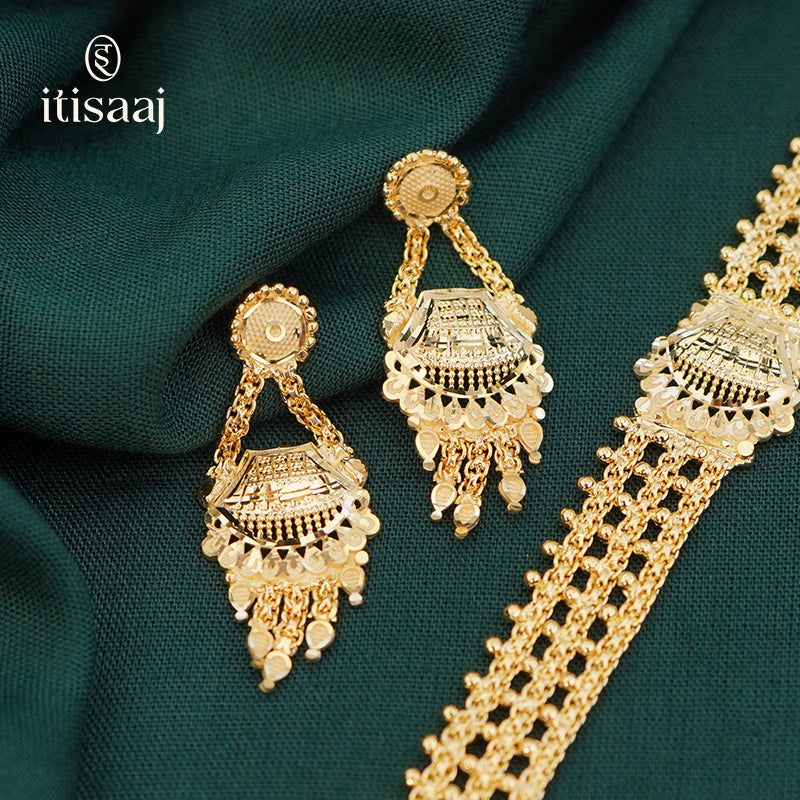Forming Gold 3 Step Rani Haar - 1233