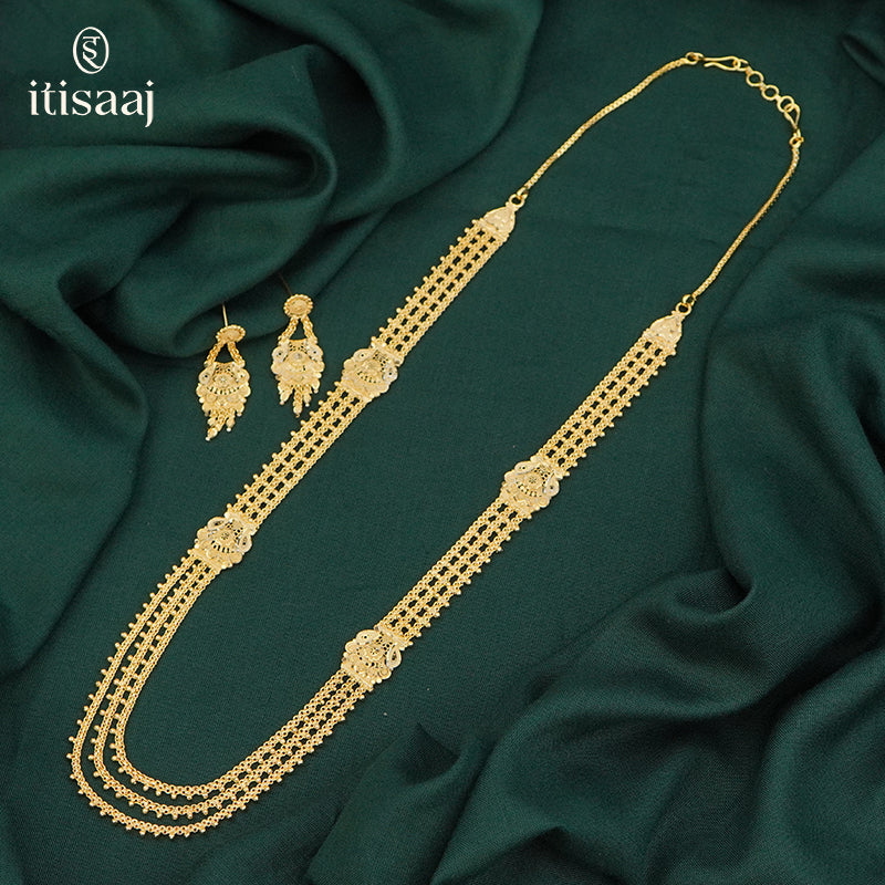 Forming Gold 3 Step Rani Haar - 1295