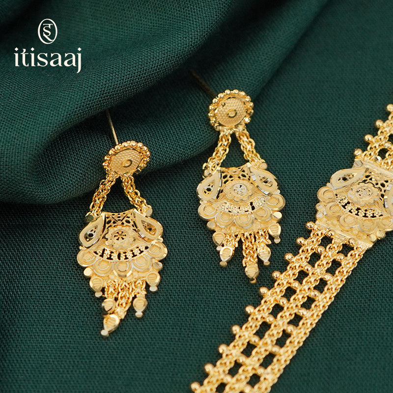 Forming Gold 3 Step Rani Haar - 1295