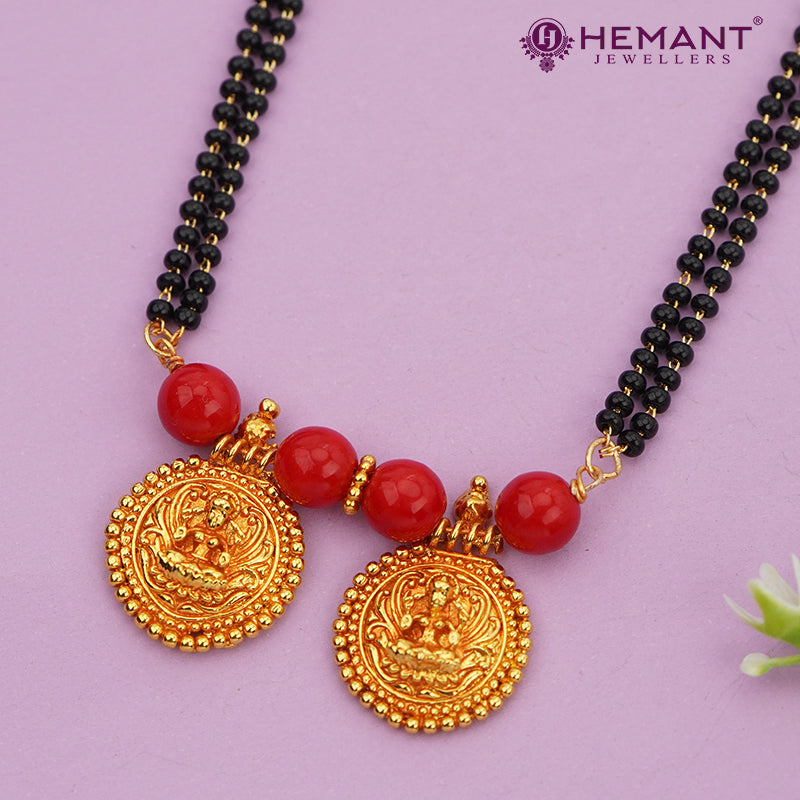 Mangalsutra with Geru Finished Wati/Vati Pendant 198-210