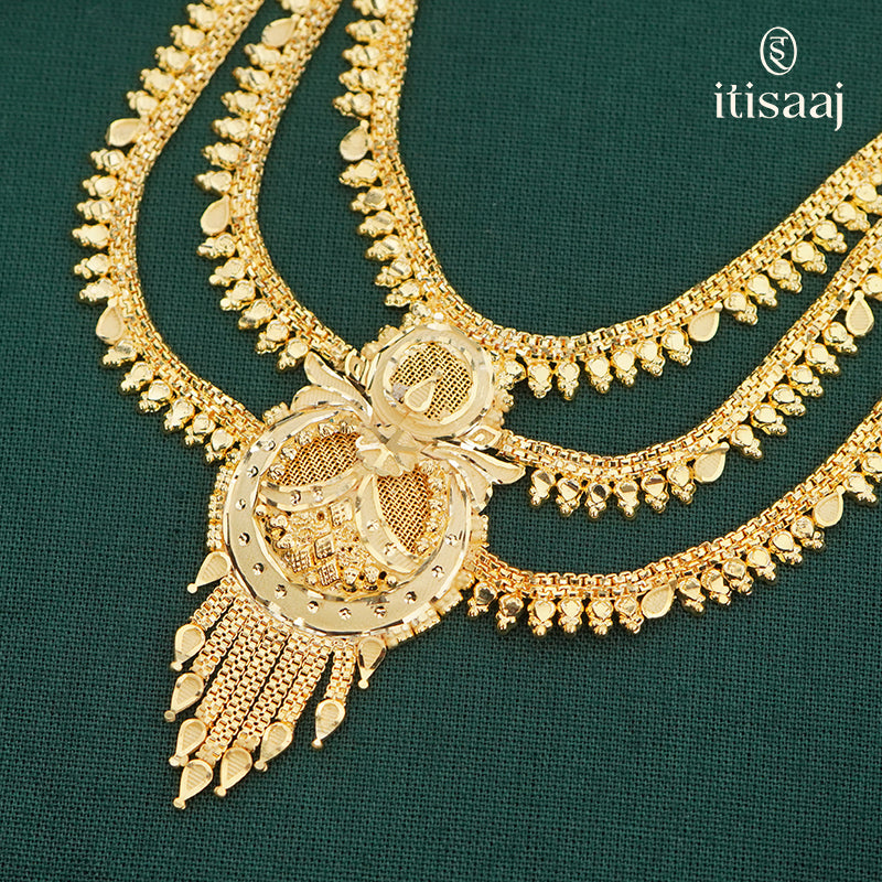 Forming Gold 3 Step Rani Haar - 2815