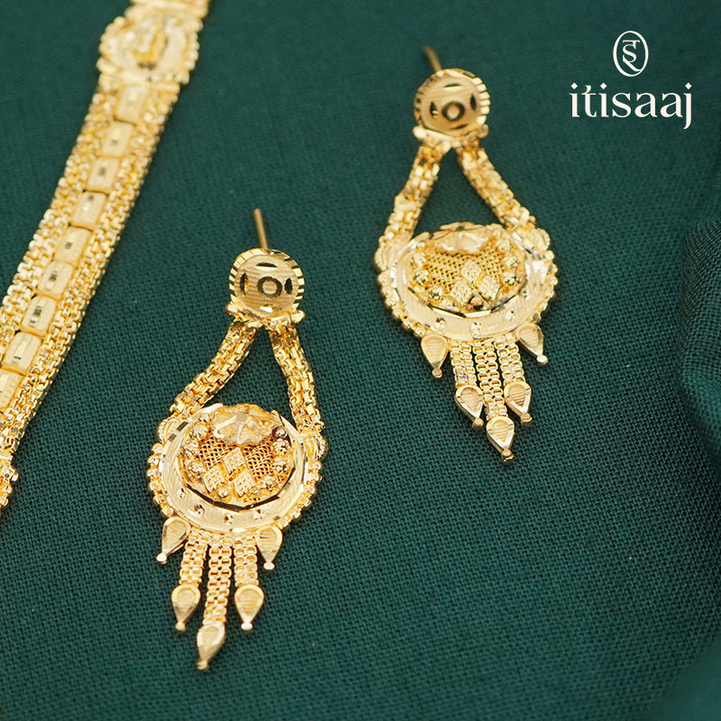 Forming Gold 3 Step Rani Haar - 2815