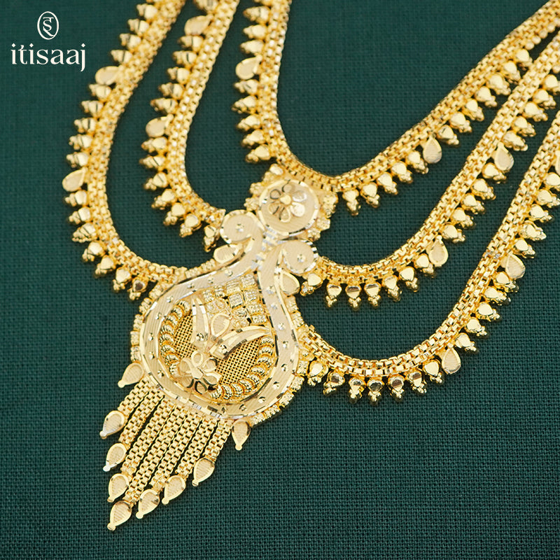 Forming Gold 3 Step Rani Haar - 2982