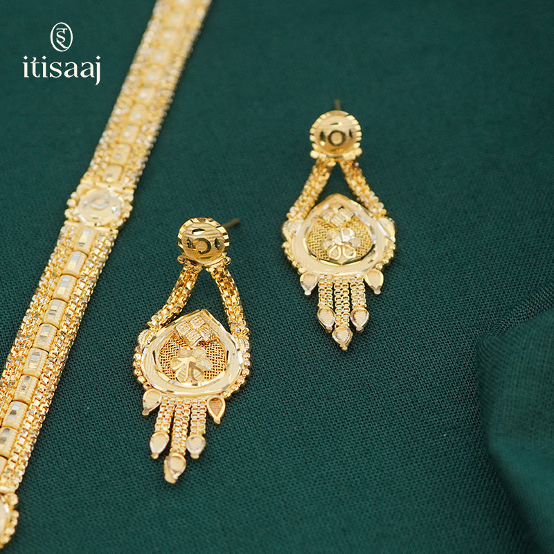 Forming Gold 3 Step Rani Haar - 2982