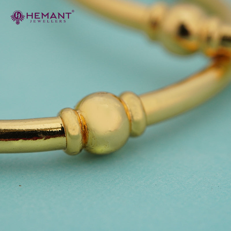 Traditional Maharashtrian Kolhapuri Micro Gold Plated Goth