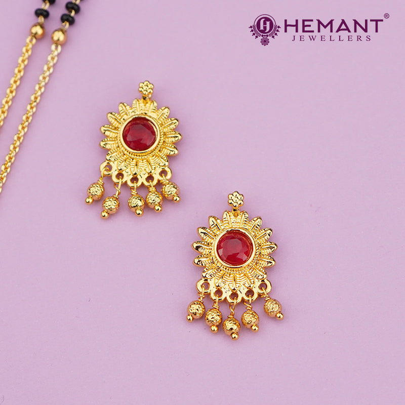 Maharashtrian Double Vati Mangalsutra 30 inch - 4247