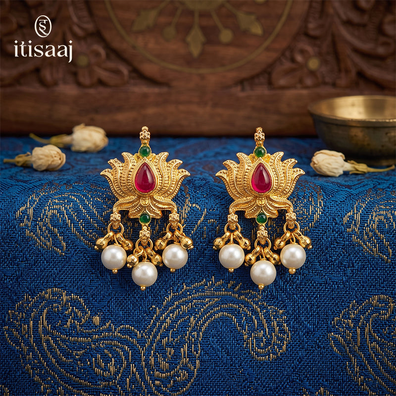 Traditional Maharashtrian Kolhapuri Tops Kamal Moti - 4451