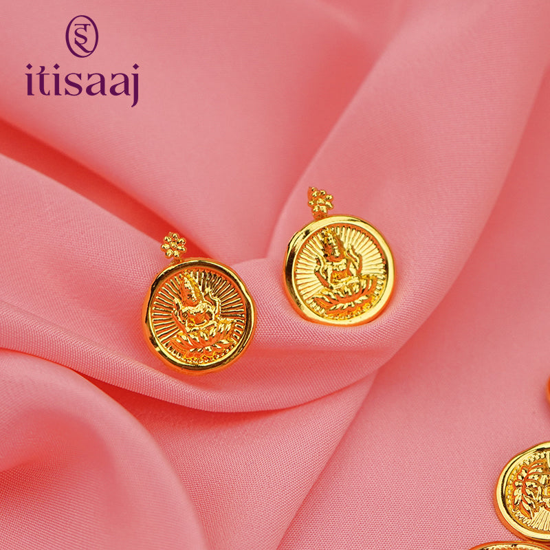 Traditional Maharashtrian Kolhapuri Micro Gold Plated 31 Coin Putali Har