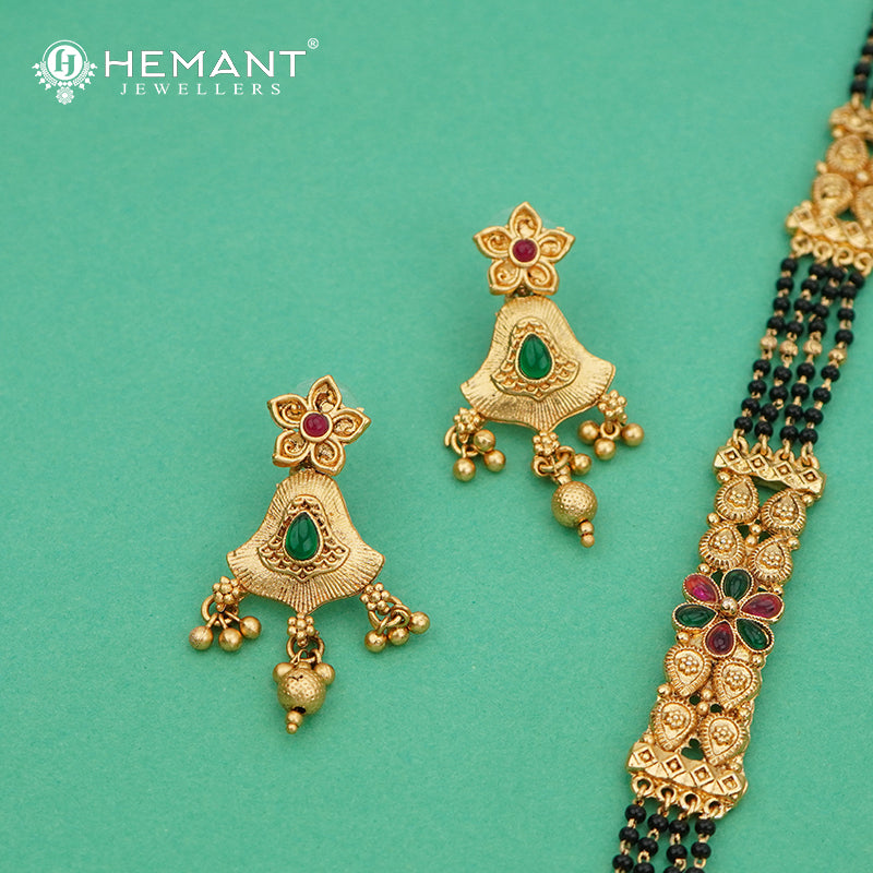 Antique Mangalsutra Long 4813