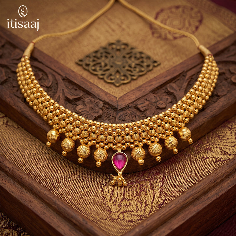Traditional Maharashtrian Kolhapuri Thushi Double Thushi Chex Panadi - 4896