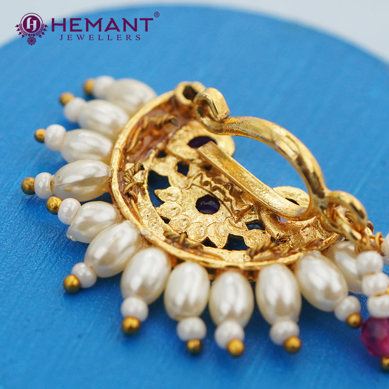 Traditional Bridal Wear Nath/Nose Pin 4101-997