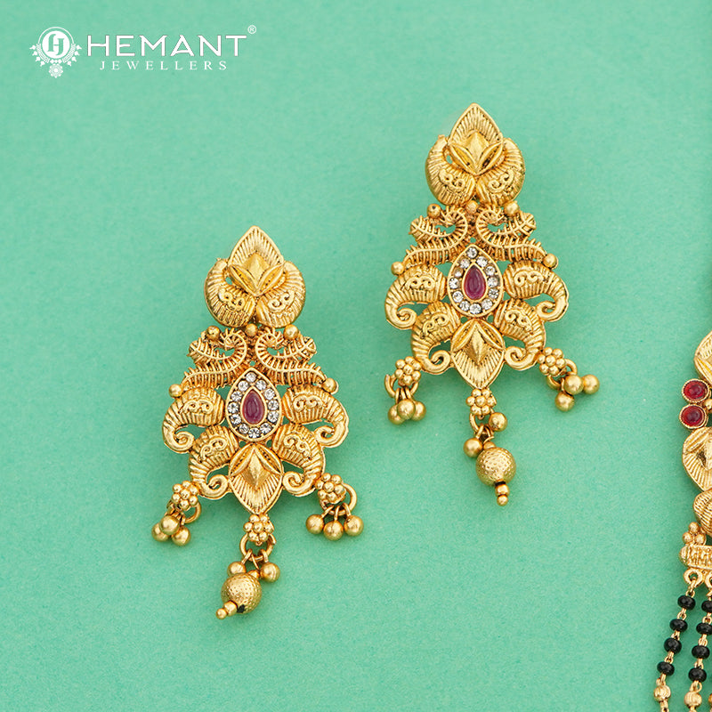 Antique Mangalsutra Long 5010
