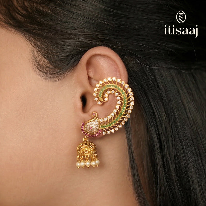 Antique Ear Cuff | Antique Kan - 5383