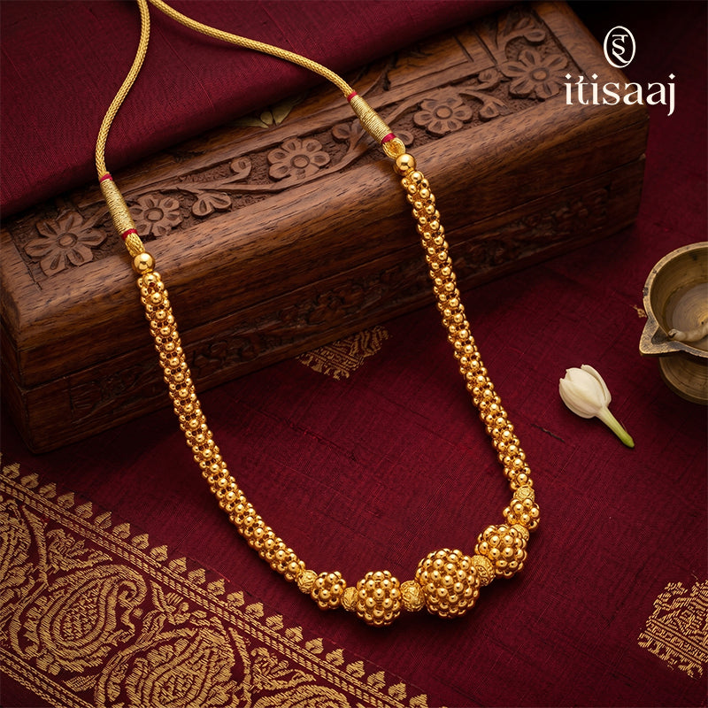 Traditional Maharashtrian Kolhapuri Thushi 2 No. 5 Ball - 540