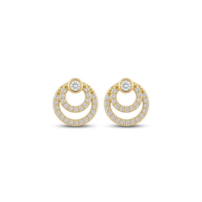 American Diamond Stud Earrings - 5661