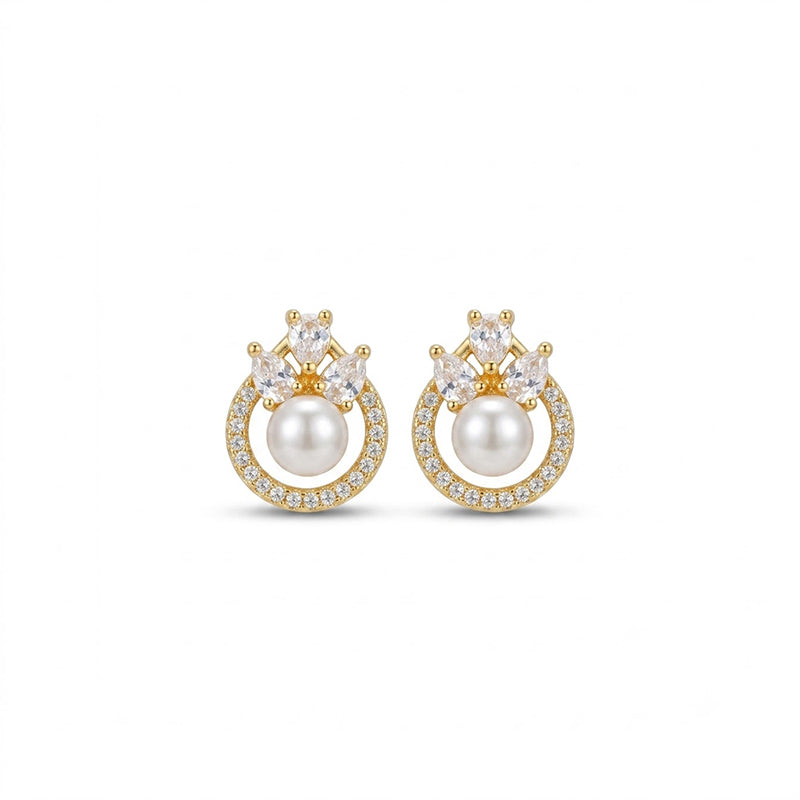 American Diamond Stud Earrings - 5662