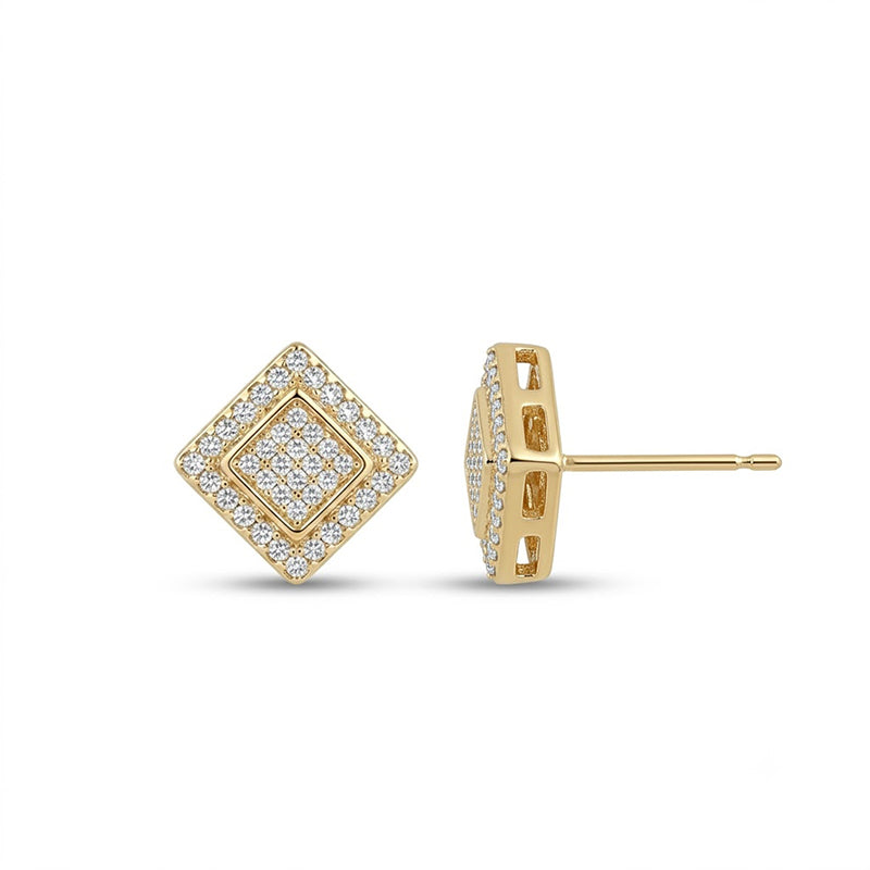 American Diamond Stud Earrings - 5664