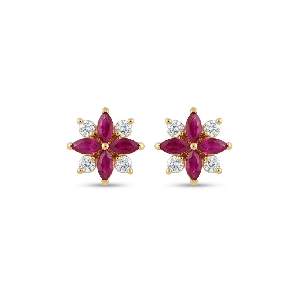 American Diamond Stud Earrings - 5667