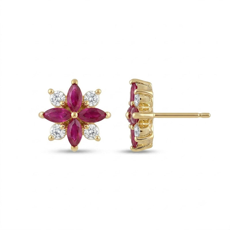 American Diamond Stud Earrings - 5667