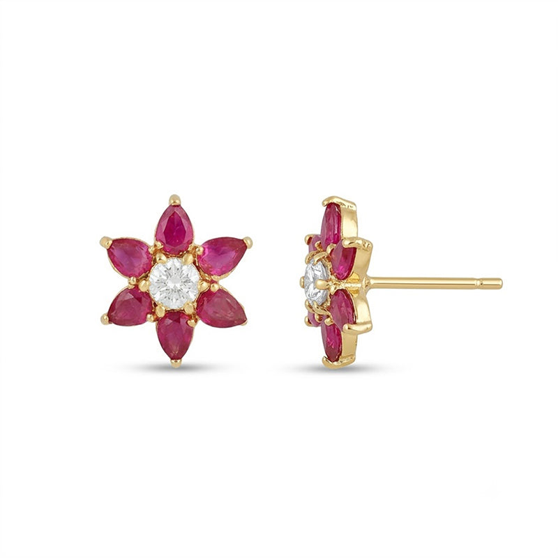 American Diamond Stud Earrings - 5669