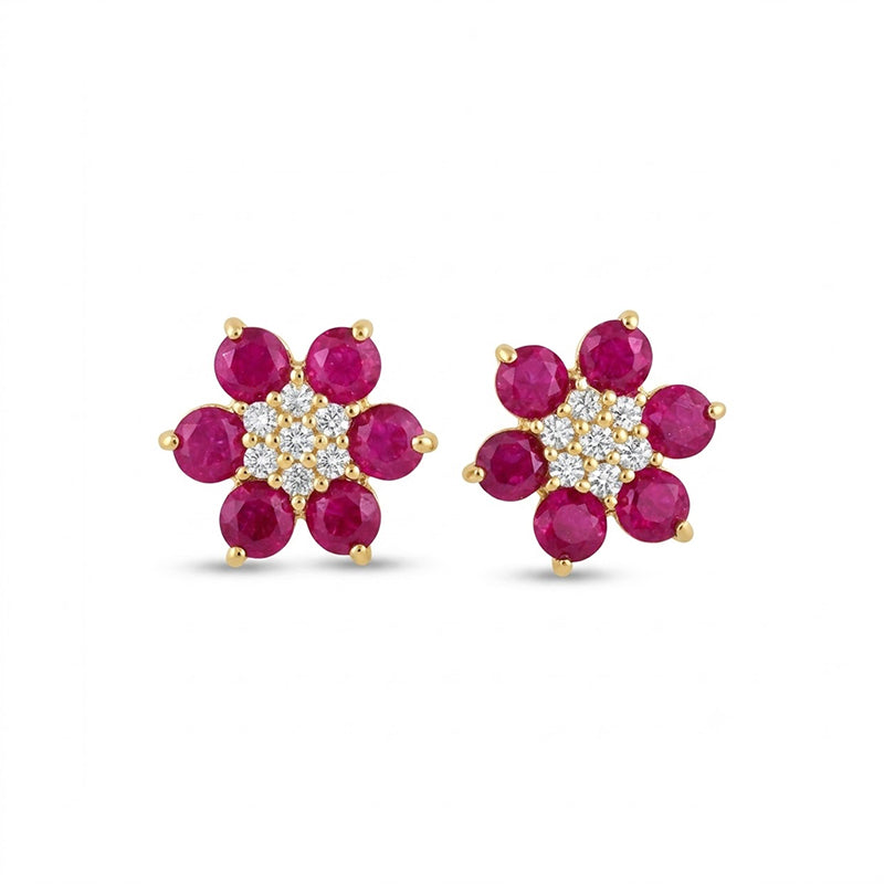 American Diamond Stud Earrings - 5670