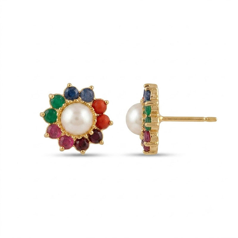 American Diamond Stud Earrings - 5676