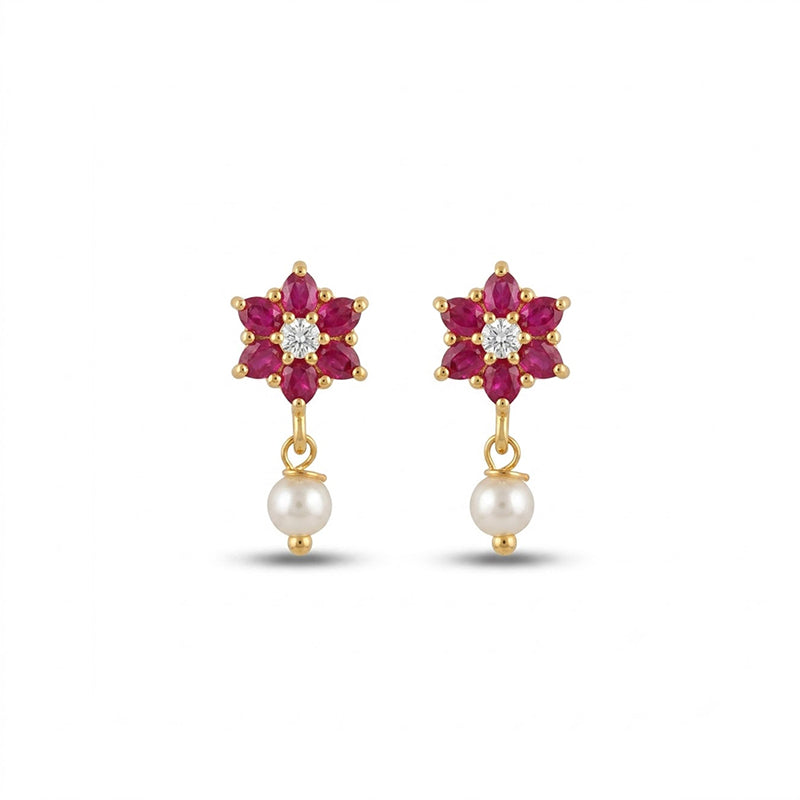 American Diamond Stud Earrings - 5683