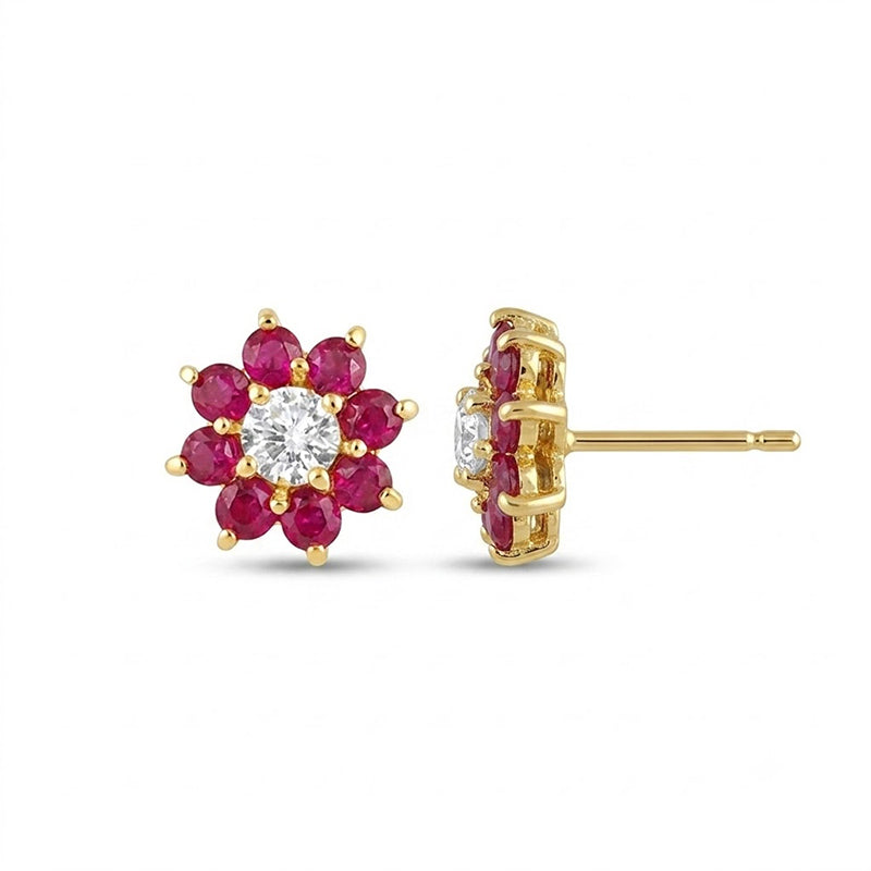 American Diamond Stud Earrings - 5689