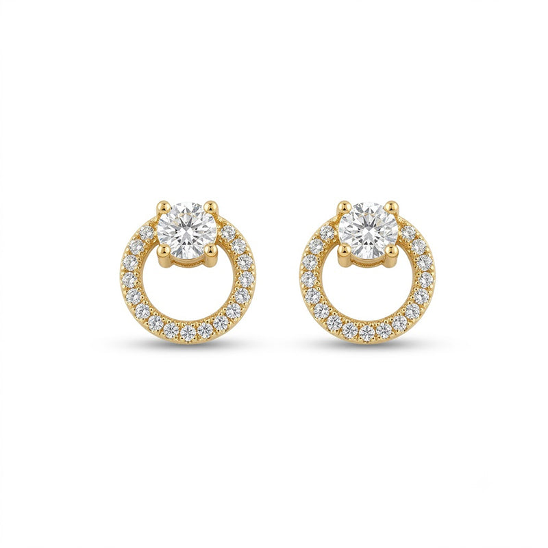 American Diamond Stud Earrings - 5700