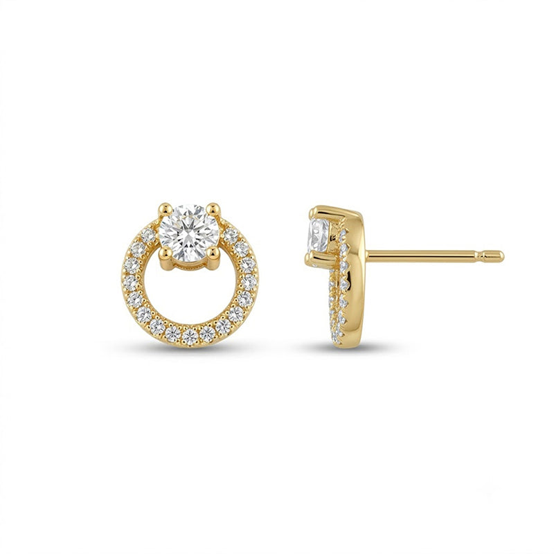 American Diamond Stud Earrings - 5700