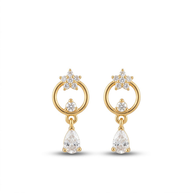 American Diamond Stud Earrings - 5701