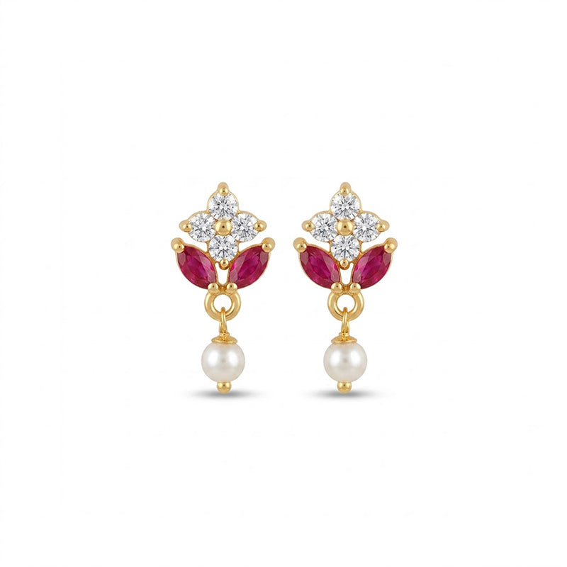 American Diamond Stud Earrings - 5703
