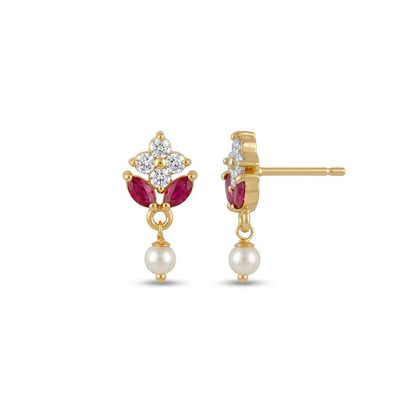 American Diamond Stud Earrings - 5703