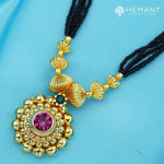 Traditional Maharashtrian Kolhapuri Mangalsutra Utar G Saj 0-2-5