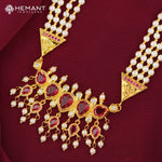 Traditional Maharashtrian Kolhapuri Rani Har Moti Puneri 5 Stone