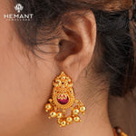 Traditional Maharashtrian Kolhapuri Tops Saj Laxmi (Geru Polished)