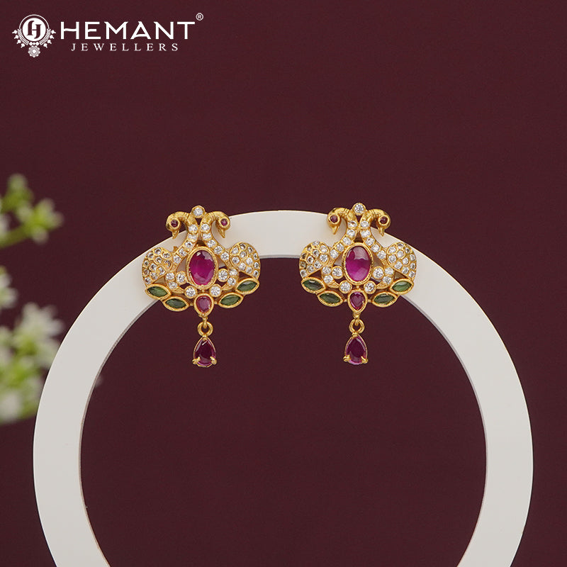 Antique Earrings - 4512-26 #multi