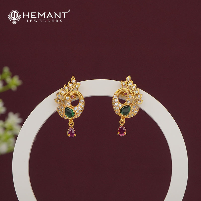 Antique Earrings - 4524-25 