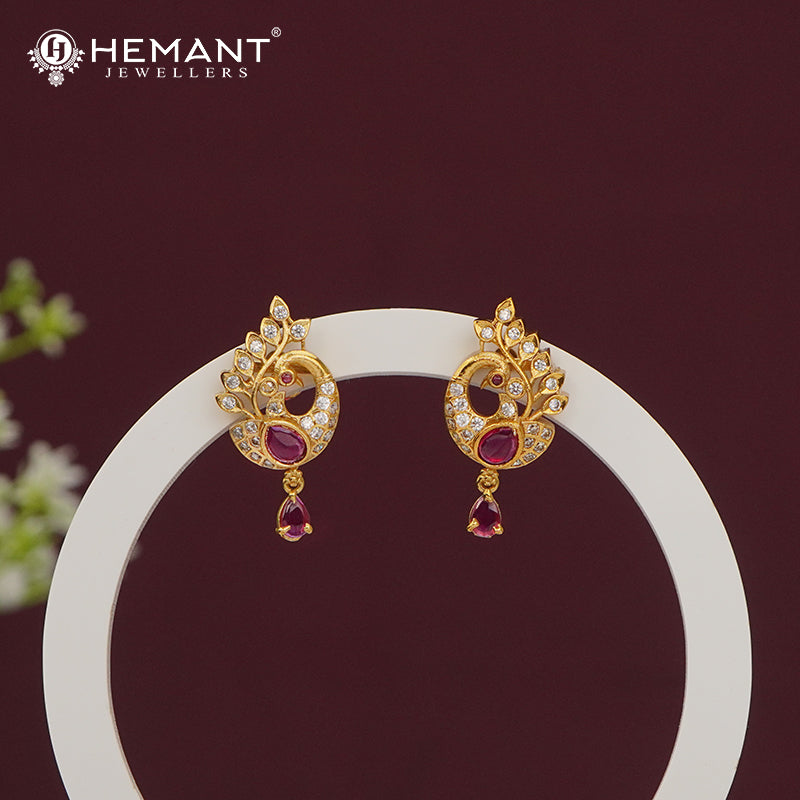Antique Earrings - 4524-25 