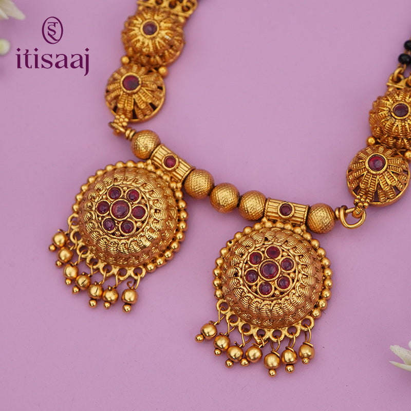 Antique Long Mangalsutra - RD44 - 5579