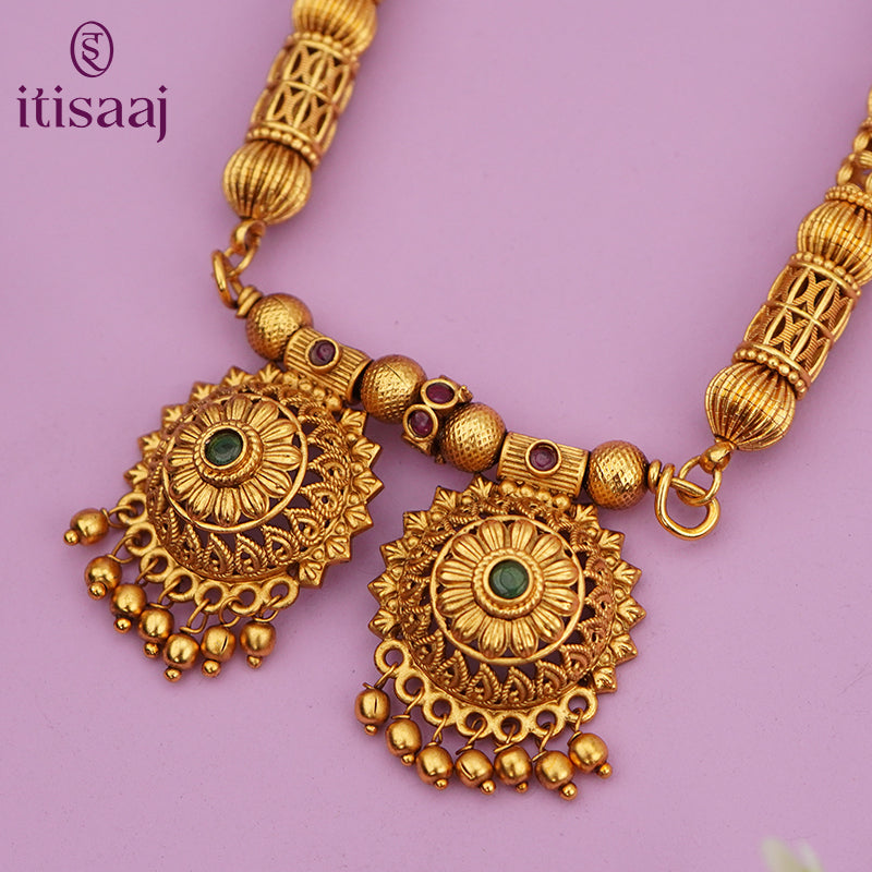 Antique Long Mangalsutra - RD52 - 5592