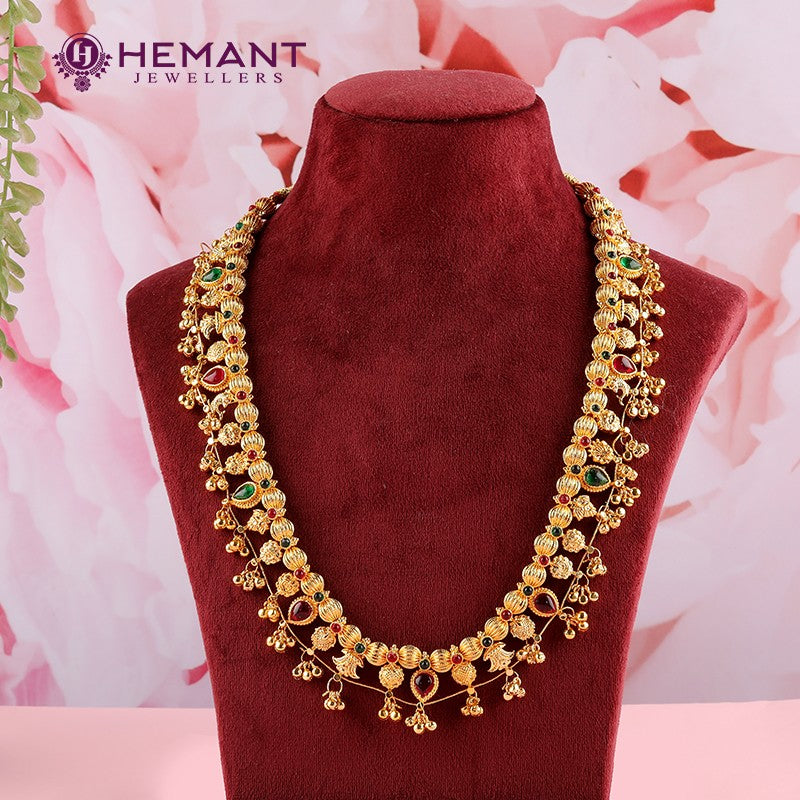 Maharashtrian Kolhapuri Saaj Jav Peshwai | Peshwai Jewellery