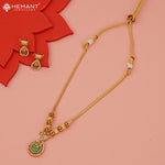 Antique Necklace Set with Earrings - 3924-46 
