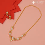 Antique Necklace Set with Earrings - 4546-49 