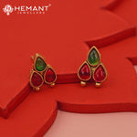 Antique Necklace Set with Earrings - 5437-440 