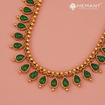 Antique Necklace Set with Earrings - 5437-440 