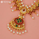 Bridal Combo Necklace Set with Earrings and Earrings - 5233