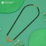 Elegant CZ Studded Micro Gold Plated Double Strand Mangalsutra - 5212